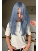 鮮やかブルー