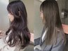 【2回目以降】カット+透明感ツヤカラー ダメージ補修付き15950円~