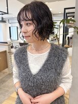 エミス バイ メルト 吉祥寺(emis by melt)&nbsp;【吉田】ボブパーマ深み透明感暖色カラーこっくりカシス吉祥寺