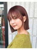 結べるボブ/暖色/ブリーチなし