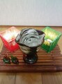 フランマ(Flamma)&nbsp;湯布院で買った陶器のグラス。これで晩酌します。