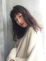 ［people］ゆるウェーブロングボブ