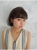 束感と動きがかわいい!ショートボブ