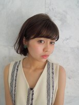 グランツ(hair design Granz) 束感と動きがかわいい!ショートボブ