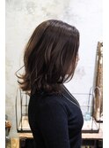 [RITA Hairs]クールブラウン×外ハネミディ☆