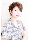 [OCEAN Hair&Life]大人可愛い☆毛先パーマ☆ベリーショート☆