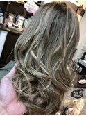 ＃ハイライト#バレイヤージュ#髪質改善#KR2S鳳