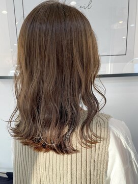 ビューオオサカ(VIEW OSAKA) ブリーチなしダブルカラーで柔らかベージュ☆垢抜け透明感カラー