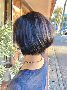 ムク(Muku) 段高めのグラデーションボブ☆