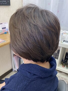 フラワー 美容室 ミセス似合わせカット+カラー