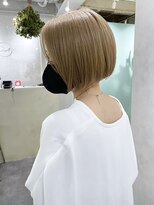 オウル(Owll) 【Owll】ミニマムボブ オリーブベージュ