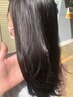 【新クーポン】ホリスティックイルミナカラー+髪質改善超音波TR+カット