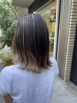 キサイ バズ(kisai BUZZ) [ kisai ＊ 西川史浩 ]ブリーチデザインカラー×バレイヤージュ