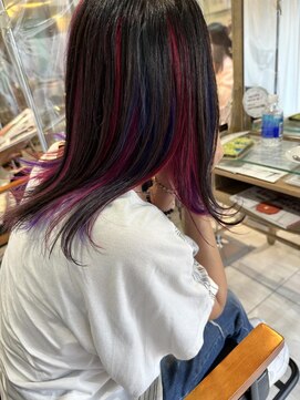 ネオリーブアピ 池袋店(Neolive api) 【Neoliveapi池袋】インナーカラー×髪質改善