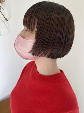 マノンヘアー(manon hair) 前上がりミニボブ