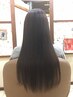 クオライン縮毛矯正(髪の主成分ケラチンmix、marbb込) ￥23100→ ￥22000
