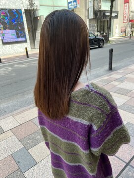 ロンドメリア 天神大名店(Lond Melia) 髪質改善縮毛矯正でツヤサラストレート 髪質改善/艶髪/縮毛矯正
