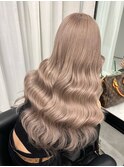 パールベージュ☆エクステ/ベージュ/ホワイトブロンド