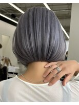 エゴル ナゴヤサカエ(ENGOL NAGOYA SAKAE)&nbsp;保存必須【海外風ハイトーンボブ】ラベンダーアッシュカラー