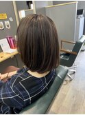 白髪ぼかしハイライト
