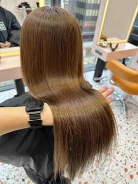 ボタン シブヤ(VOTAN SHIBUYA) 韓国ヘア/艶感カラー/ベージュ系カラー/艶髪