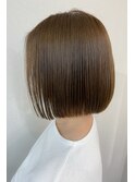 シンプルストレートボブ