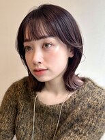 ローネス(LONESS)&nbsp;大人気の長さです◎結べる長さのぷつっとボブ