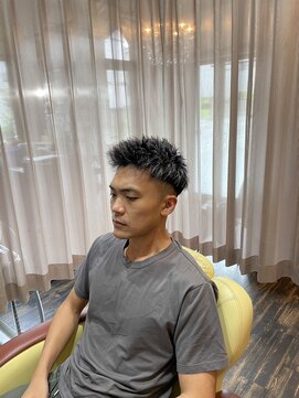 ヘアーイーダッシュ(HAIR E') ツイスパホワイトメッシュ