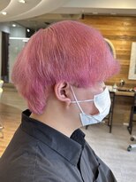 サロンドジョー(salon de joe)&nbsp;ペールピンクダブルカラーハイトーンカラーケアブリーチレイヤー