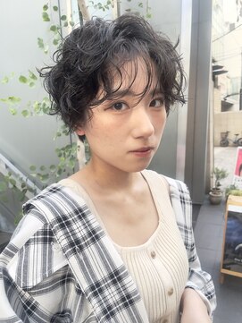 ヌード(NUDE) NUDE メンズライクショート ハンサムショート パーマショート