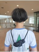 刈り上げ丸みショート/ショートカット/ショートヘア/30代/40代