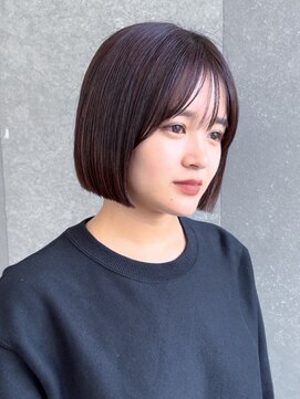 ロンド 表参道店(Lond) ◇ボブ 縮毛矯正 顔周りカット 表参道 髪質改善