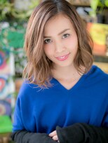 カバーヘア ブリス 戸田公園西口店(COVER HAIR bliss)&nbsp;大人フレンチカジュアルニュアンスパーマh3戸田公園20代30代40代