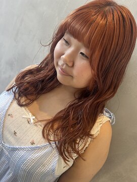 トッカ 中目黒店(tocca) ☆ブリーチカラーテラコッタオレンジカラー♪♪☆