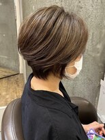 アビーヘア 市川店(abie hair) ハイライト×ショート