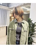 エン(eNN)&nbsp;ウルフレイヤー/ウルフカット/エンドカラー/ウルフヘア