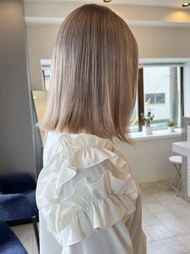 カラーズ(PRIVATE HAIR SALON COLOR'S) 【カラーリスト小栗】ハイトーン◎ミルクティベージュ