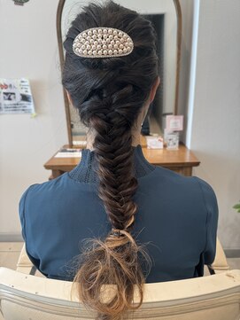 ヘアデザインロアール アリオ倉敷店(Hair Design Loire) お呼ばれヘアー