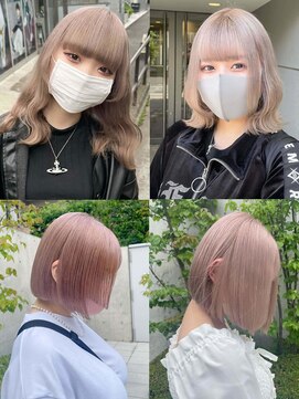 ワンズリー 本厚木店(ONE's ly) イメチェン/レッドブラウン/フルバング/似合わせカット/本厚木駅