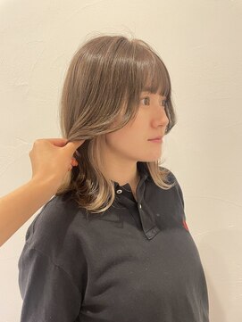 ソレイユトウキョウシブヤ(SOLEIL TOKYO shibuya) 【グレージュカラー】【インナーカラー】