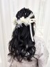 【袴着付け＋ヘアセット】￥8900 電話予約受付