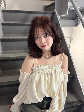 天神美容室 韓国巻き/天神美容室/レイヤーカット/顔周り/くびれ