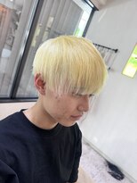 ヘアーパーチ(HAIR perch)&nbsp;韓国マッシュ金髪ヘアー