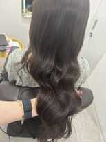 ロングヘアー、巻き髪