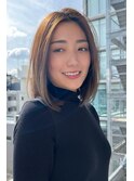 20代30代40代◎アッシュブラウン結べるボブモテ髪