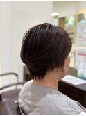 スッキリショート×ラベンダーカラー