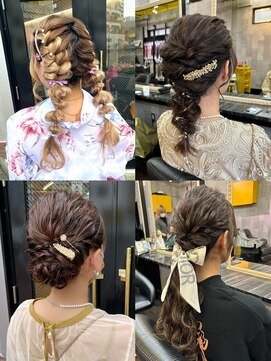 プレイスリー(PLAY 3) ヘアセット