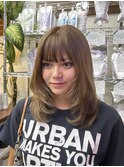 ミディアムレイヤーカット