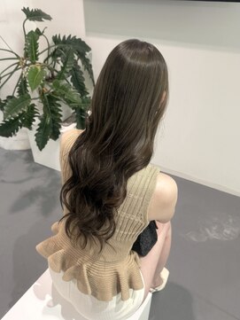 レフ(LEF) オリーブベージュ/ケアブリーチ/ダブルカラー