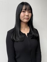 ロックス バイ マグ 松本(rocks BY MAG)&nbsp;透明感ブルーブラック◎韓国風レイヤーカット小顔カット